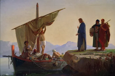 Cristo llamando a los apóstoles Santiago y Juan, 1869